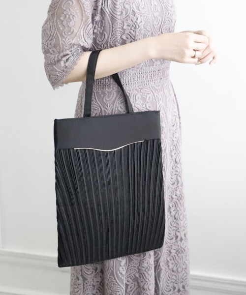 Cupid Heart(キューピッドハート)の「【Cupid Heart】結婚式BAG ステップサブバッグ(エコバッグ/サブバッグ・レディース・グレー/ブラック/ベージュ・MEDIUM)」の16枚目の写真