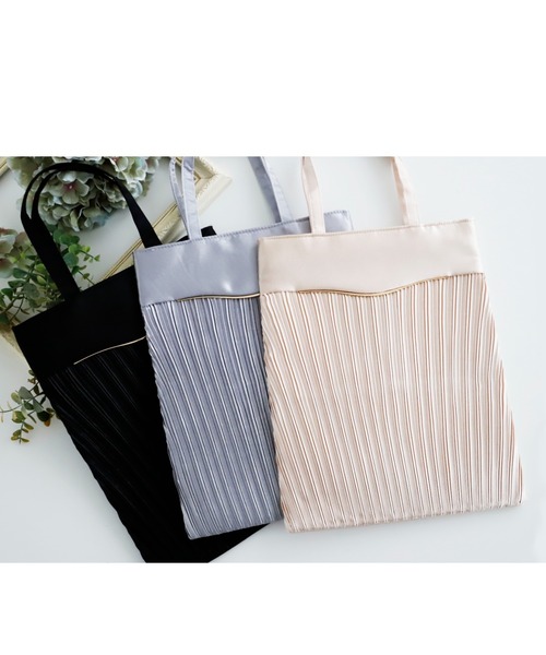 Cupid Heart(キューピッドハート)の「【Cupid Heart】結婚式BAG ステップサブバッグ(エコバッグ/サブバッグ・レディース・グレー/ブラック/ベージュ・MEDIUM)」の17枚目の写真