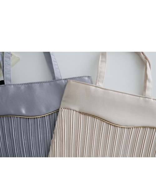Cupid Heart(キューピッドハート)の「【Cupid Heart】結婚式BAG ステップサブバッグ(エコバッグ/サブバッグ・レディース・グレー/ブラック/ベージュ・MEDIUM)」の8枚目の写真