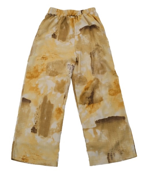 ＡＮＤＪ（アンドジェイ）の「ニュアンス柄ストレートイージーパンツ（その他パンツ・レディース・イエロー/グレー/オレンジ・M）」の9枚目の写真