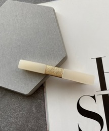 【LESRIRE】カラーストーンヘアクリップ