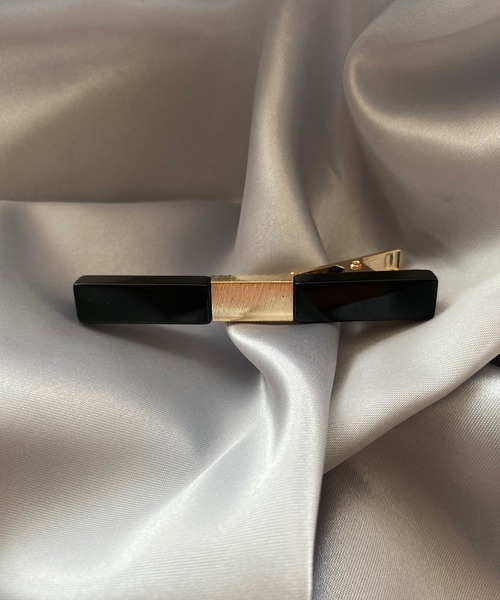 TONE SELECT GOODS（トーンセレクトグッズ）の「【LESRIRE】カラーストーンヘアクリップ（バレッタ/ヘアクリップ・レディース・ホワイト/ブラック/ピンク/オレンジ・FREE）」の10枚目の写真