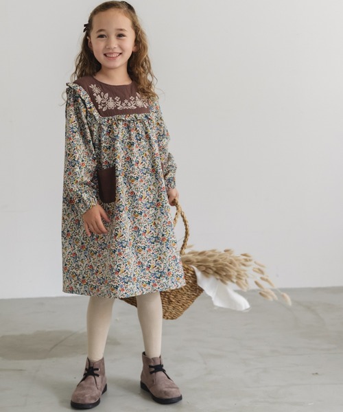 スクエア花柄刺繍ワンピース ワンピース Pairmanon ペアマノン のファッション通販 Zozotown