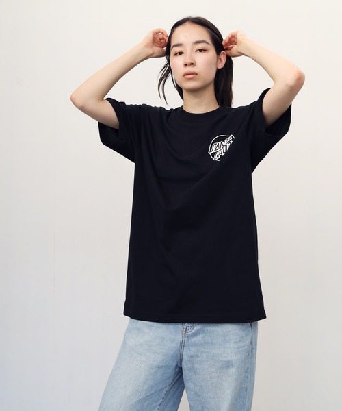SANTA CRUZ(サンタクルーズ)の「SANTA CRUZ / サンタクルーズ Opus Dot S/S Regular T-Shirt 半袖 クルーネック ロゴ Tシャツ(Tシャツ/カットソー・メンズ・ブラック/オレンジ・MEDIUM/LARGE/X-LARGE/XX-LARGE)」の14枚目の写真
