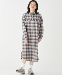 KRIFF MAYER Lady's Collection | ビエラチェックワンピース(シャツワンピース)