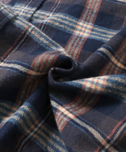 KRIFF MAYER Lady's Collection（クリフメイヤーレディースコレクション）の「ビエラチェックワンピース（シャツワンピース・レディース・ネイビー/レッド/グリーン/オートミール・MEDIUM/LARGE）」の11枚目の写真