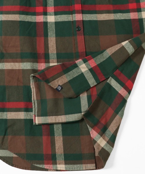 KRIFF MAYER Lady's Collection（クリフメイヤーレディースコレクション）の「ビエラチェックワンピース（シャツワンピース・レディース・ネイビー/レッド/グリーン/オートミール・MEDIUM/LARGE）」の14枚目の写真