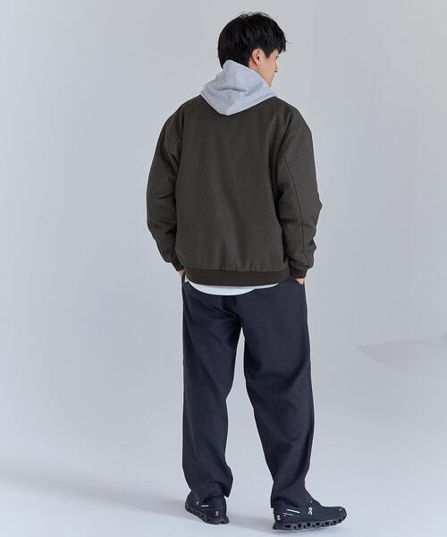 green label relaxing（グリーンレーベルリラクシング）の「＜green label relaxing＞ シンサレート アワード ジャケット（スタジャン・メンズ・ブラック/ダークブラウン/ネイビー・S/M/L/XL）」の15枚目の写真