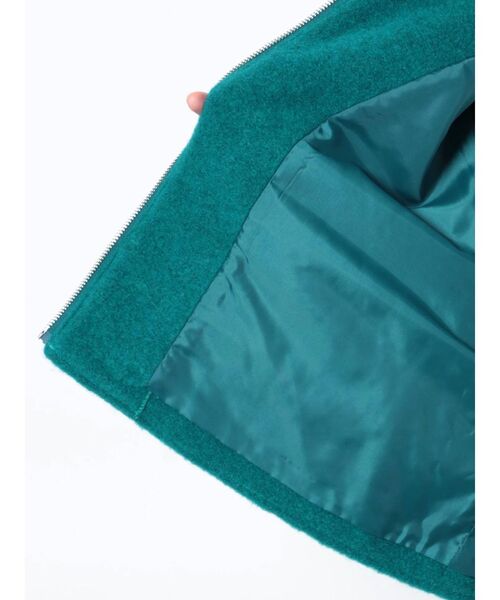 MURUA（ムルーア）の「スライバーショートジャケット（ブルゾン・レディース・オレンジ/ブルー/ブラウン・FREE）」の16枚目の写真