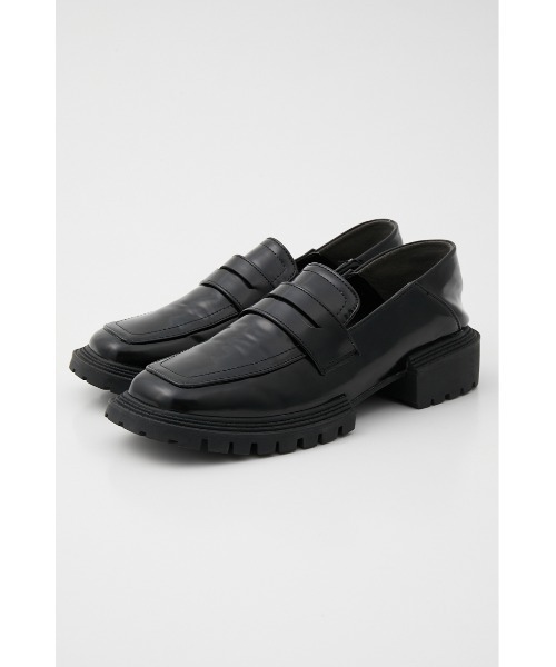 RODEO CROWNS WIDE BOWL(ロデオクラウンズワイドボウル)の「SQUARE LOAFER(ローファー・レディース・ブラウン系その他/ブラック・MEDIUM/LARGE)」の6枚目の写真
