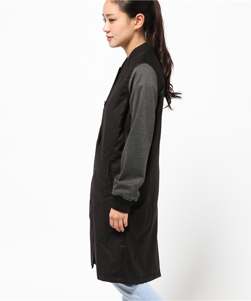 WHO'S WHO gallery（フーズフーギャラリー）の「【SMOOZZYS】ロングスタジャン（その他アウター・レディース・ネイビー/ブラック・FREE）」の7枚目の写真