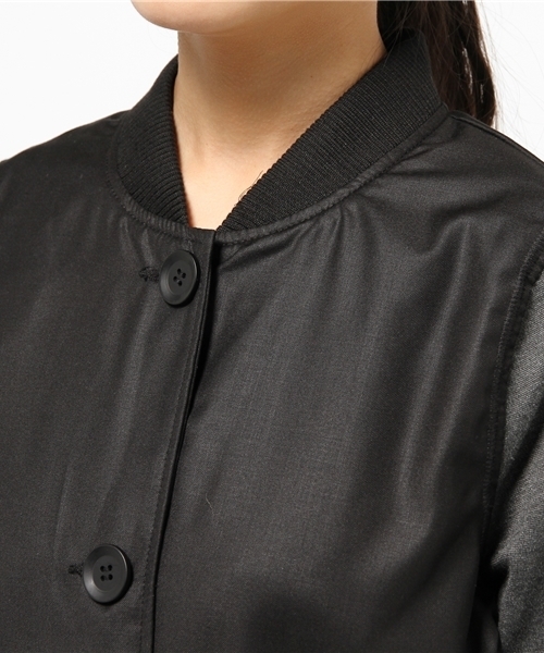 WHO'S WHO gallery（フーズフーギャラリー）の「【SMOOZZYS】ロングスタジャン（その他アウター・レディース・ネイビー/ブラック・FREE）」の9枚目の写真