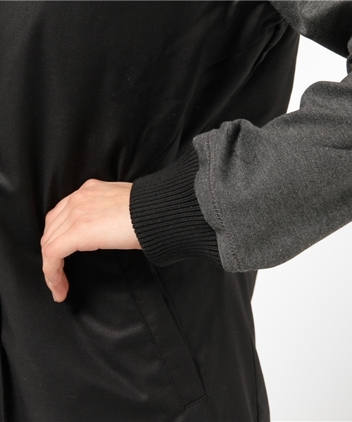 WHO'S WHO gallery（フーズフーギャラリー）の「【SMOOZZYS】ロングスタジャン（その他アウター・レディース・ネイビー/ブラック・FREE）」の10枚目の写真