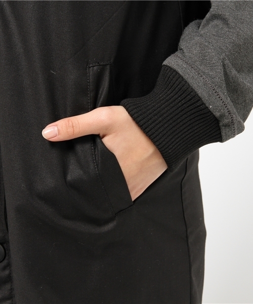 WHO'S WHO gallery（フーズフーギャラリー）の「【SMOOZZYS】ロングスタジャン（その他アウター・レディース・ネイビー/ブラック・FREE）」の11枚目の写真