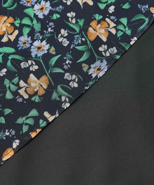 ROPE'（ロペ）の「【秋の新作】楊柳プリントプリーツティアードスカート（スカート・レディース・ダークブラウン/ネイビー・38/36）」の12枚目の写真