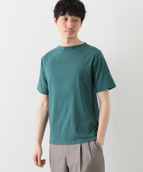 SAINT JAMES(セントジェームス)の「【SAINT JAMES / セント ジェームス】 PIRIAC SOLID ムジ(Tシャツ/カットソー・メンズ・ホワイト・6/5)」の20枚目の写真
