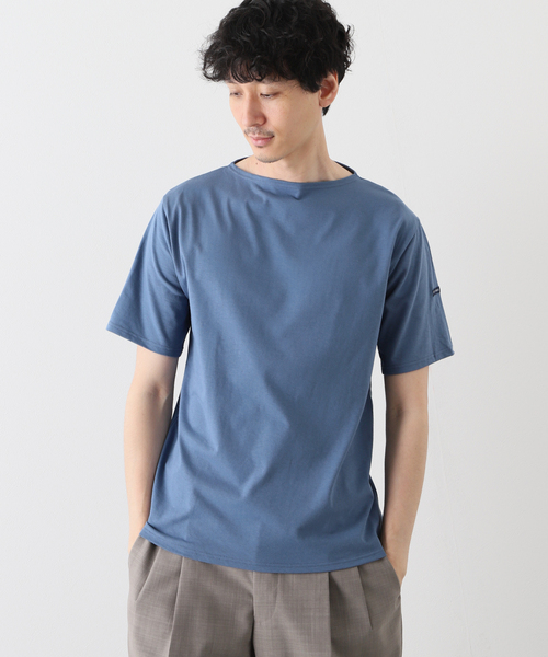 SAINT JAMES(セントジェームス)の「【SAINT JAMES / セント ジェームス】 PIRIAC SOLID ムジ(Tシャツ/カットソー・メンズ・ホワイト・6/5)」の19枚目の写真