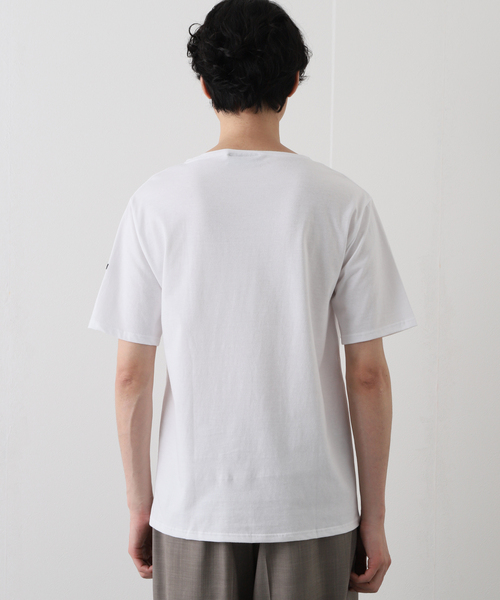 SAINT JAMES(セントジェームス)の「【SAINT JAMES / セント ジェームス】 PIRIAC SOLID ムジ(Tシャツ/カットソー・メンズ・ホワイト・6/5)」の15枚目の写真