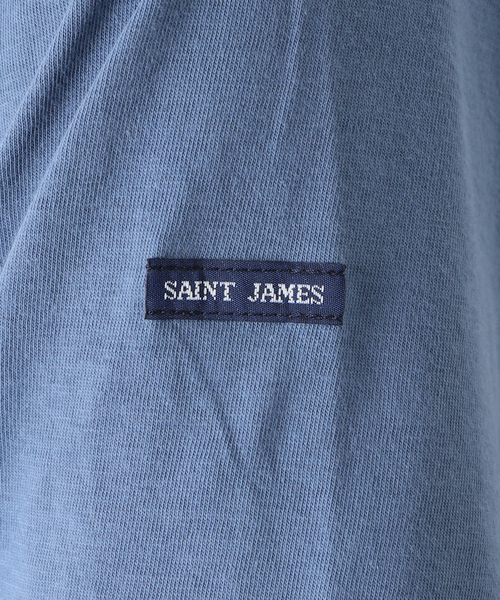 SAINT JAMES(セントジェームス)の「【SAINT JAMES / セント ジェームス】 PIRIAC SOLID ムジ(Tシャツ/カットソー・メンズ・ホワイト・6/5)」の7枚目の写真