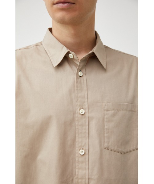 AZUL by moussy(アズールバイマウジー)の「REPUR BASIC SHIRT/リピュールベーシックシャツ(シャツ/ブラウス・メンズ・ベージュ/カーキ/ホワイト・LARGE/SMALL/MEDIUM)」の19枚目の写真