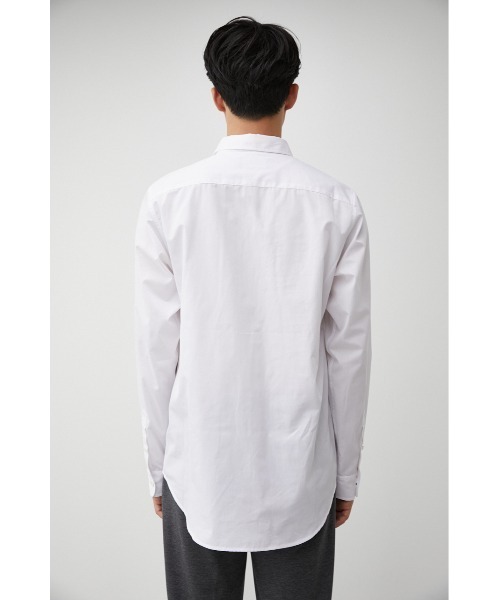 AZUL by moussy(アズールバイマウジー)の「REPUR BASIC SHIRT/リピュールベーシックシャツ(シャツ/ブラウス・メンズ・ベージュ/カーキ/ホワイト・LARGE/SMALL/MEDIUM)」の9枚目の写真