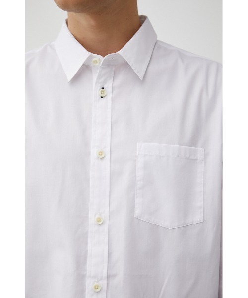 AZUL by moussy(アズールバイマウジー)の「REPUR BASIC SHIRT/リピュールベーシックシャツ(シャツ/ブラウス・メンズ・ベージュ/カーキ/ホワイト・LARGE/SMALL/MEDIUM)」の10枚目の写真