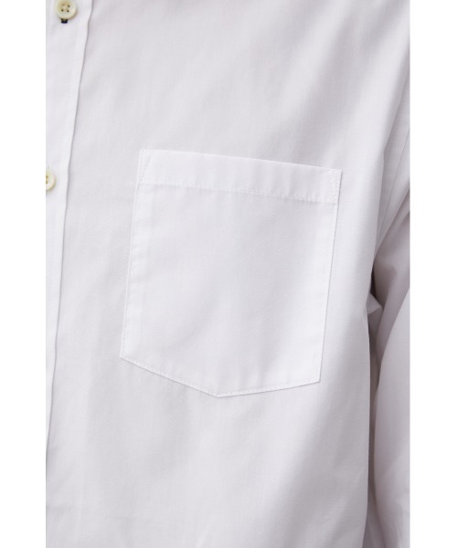 AZUL by moussy(アズールバイマウジー)の「REPUR BASIC SHIRT/リピュールベーシックシャツ(シャツ/ブラウス・メンズ・ベージュ/カーキ/ホワイト・LARGE/SMALL/MEDIUM)」の11枚目の写真