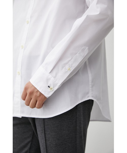AZUL by moussy(アズールバイマウジー)の「REPUR BASIC SHIRT/リピュールベーシックシャツ(シャツ/ブラウス・メンズ・ベージュ/カーキ/ホワイト・LARGE/SMALL/MEDIUM)」の12枚目の写真