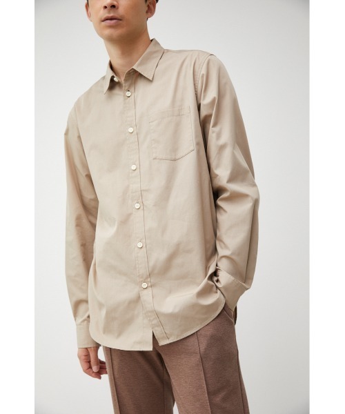 AZUL by moussy(アズールバイマウジー)の「REPUR BASIC SHIRT/リピュールベーシックシャツ(シャツ/ブラウス・メンズ・ベージュ/カーキ/ホワイト・LARGE/SMALL/MEDIUM)」の13枚目の写真
