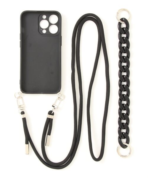 relac(レーラック)の「ケース付き スマホショルダー(スマホケース/カバー・レディース・グリーン/オレンジ/ライトグリーン/ブラック/アイボリー・H/F/G/B/D/C/E/A)」の6枚目の写真