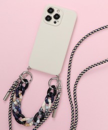 relac | ケース付き スマホショルダー(スマホケース/カバー)