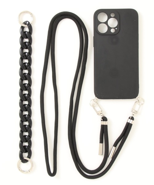 relac(レーラック)の「ケース付き スマホショルダー(スマホケース/カバー・レディース・グリーン/オレンジ/ライトグリーン/ブラック/アイボリー・H/F/G/B/D/C/E/A)」の8枚目の写真