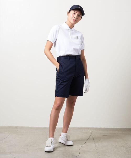 SCYE BASICS（サイベーシックス）の「【別注】＜SCYE BASICS×UNITED ARROWS GOLF＞ WOMENS SHORTS/ショートパンツ（その他パンツ・レディース・ベージュ/ネイビー/ホワイト・38）」の8枚目の写真