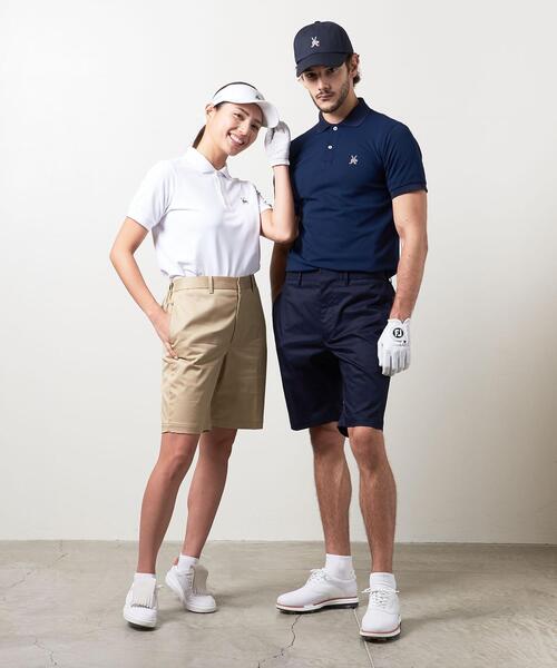 SCYE BASICS（サイベーシックス）の「【別注】＜SCYE BASICS×UNITED ARROWS GOLF＞ WOMENS SHORTS/ショートパンツ（その他パンツ・レディース・ベージュ/ネイビー/ホワイト・38）」の12枚目の写真