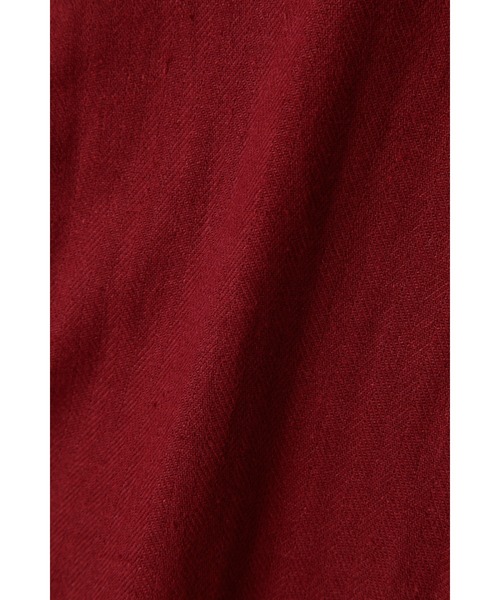 BLUE TORNADO（ブルートルネード）の「BLUE TORNADO∴ヘリンボンロングフードシャツ（パーカー・メンズ・イエロー・L）」の11枚目の写真