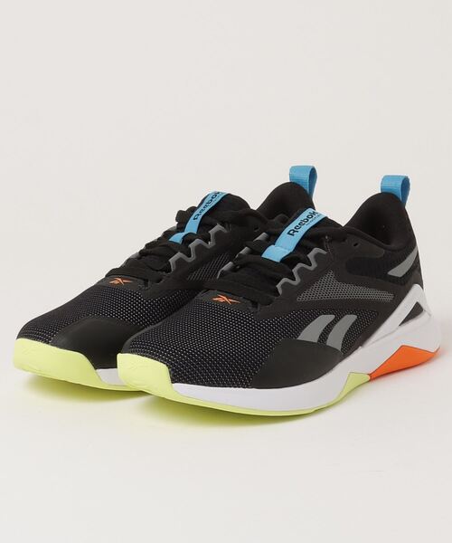 Reebok(リーボック)の「ナノフレックス V2 / Nanoflex V2(スニーカー・メンズ・ブルー/ブラック/オフホワイト/ブラック系その他・24.5cm/25.5cm/26.5cm/27.5cm/28.5cm/25.0cm/26.0cm/27.0cm/28.0cm/29.0cm/30.0cm/24.5㎝)」の4枚目の写真
