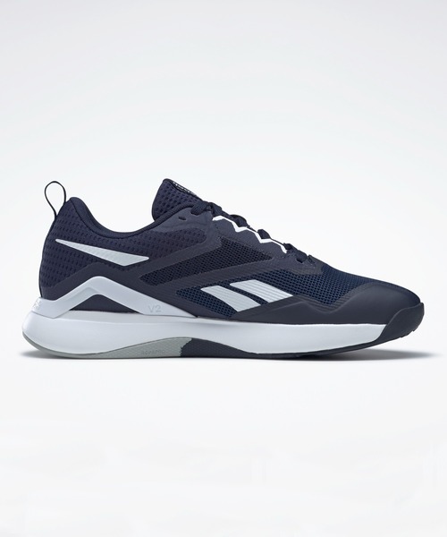 Reebok(リーボック)の「ナノフレックス V2 / Nanoflex V2(スニーカー・メンズ・ブルー/ブラック/オフホワイト/ブラック系その他・24.5cm/25.5cm/26.5cm/27.5cm/28.5cm/25.0cm/26.0cm/27.0cm/28.0cm/29.0cm/30.0cm/24.5㎝)」の7枚目の写真