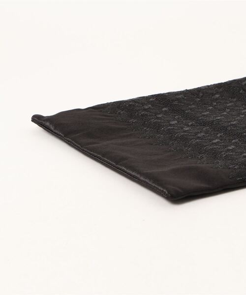 Three Four Time（ｽﾘｰﾌｫｰﾀｲﾑ）の「メタルレースサブバッグ（エコバッグ/サブバッグ・レディース・ブラック/オフホワイト・FREE）」の4枚目の写真