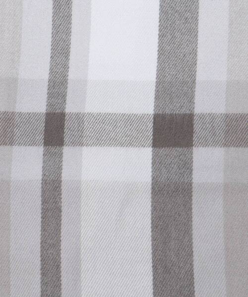 MAJESTIC LEGON（マジェスティックレゴン）の「チェック柄マフラー（マフラー・レディース・グレー系その他/ベージュ系その他2・FREE）」の4枚目の写真