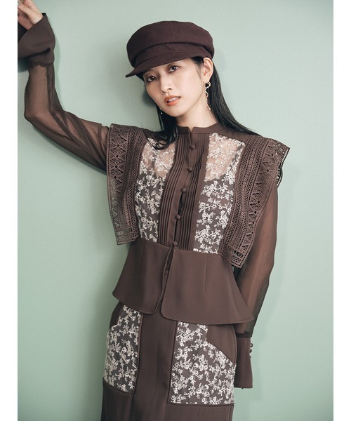 LILY BROWN（リリーブラウン）の「キャスケット（キャスケット・レディース・ブラック/ブラウン/グレー・FREE）」の12枚目の写真