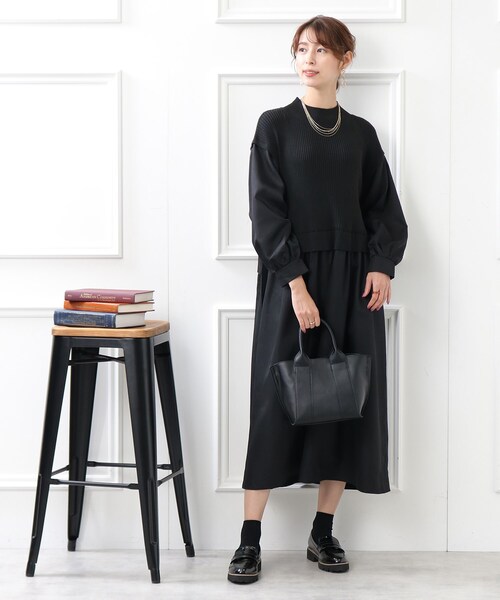 SHOO・LA・RUE（シューラルー）の「◆【フォーマル/入卒】2WAYワイドハンドルトート（トートバッグ・レディース・ブラック/キャメル/サンドベージュ・00）」の15枚目の写真