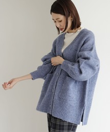 GLOBAL WORK | フワフワHug meVネックカーディガン/295829(カーディガン/ボレロ)