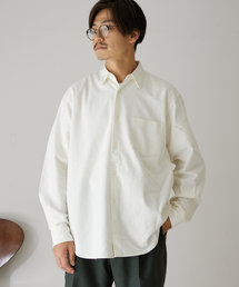 417 EDIFICE | 【ESSENTIAL / エッセンシャル】 フランネルレギュラーカラーシャツ(シャツ/ブラウス)