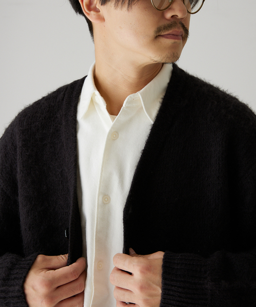 417 EDIFICE（フォーワンセブンエディフィス）の「【ESSENTIAL / エッセンシャル】 フランネルレギュラーカラーシャツ（シャツ/ブラウス・メンズ・チャコールグレー/ホワイト/ベージュ/ブラウン/グリーン・MEDIUM/LARGE/SMALL/X-LARGE）」の10枚目の写真