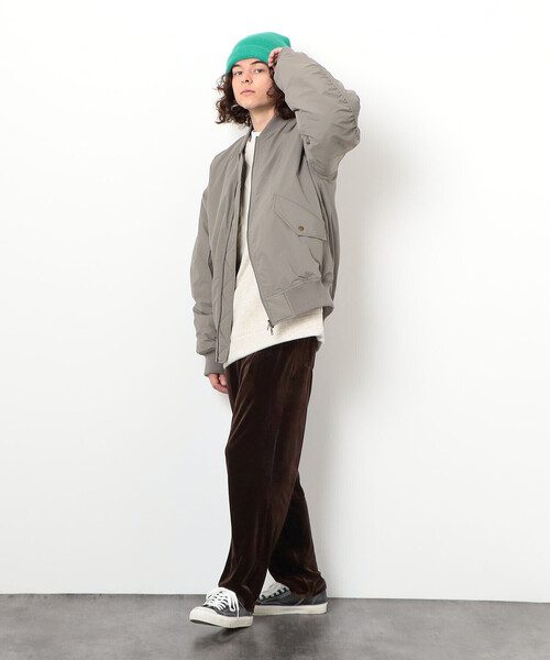 Purple&Yellow(パープルアンドイエロー)の「ストレッチベロア タックテーパードパンツ(その他パンツ・メンズ・ダークブラウン/ブラック/ブルー・S/M/XS/L)」の14枚目の写真