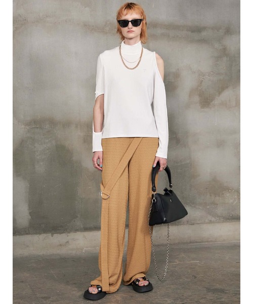 PAMEO POSE（パメオポーズ）の「Icon Pants（その他パンツ・レディース・ベージュ/ブラック/グリーン・SMALL/LONG）」の22枚目の写真