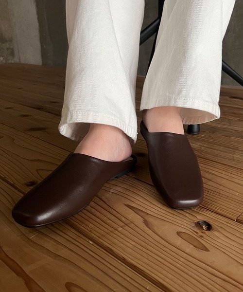 セール】スクエアフラットシューズ（その他シューズ）｜cona（コナ）の
