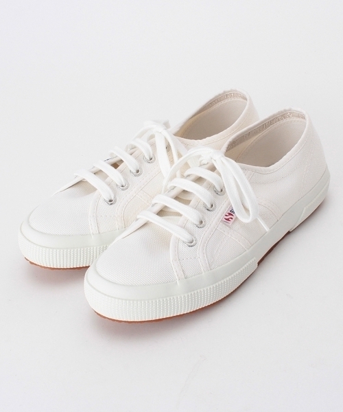 grove(グローブ)の「SUPERGA×groveキャンバススニーカー(スニーカー・レディース・ピンク/ブルー/ホワイト・35/40/30)」の1枚目の写真