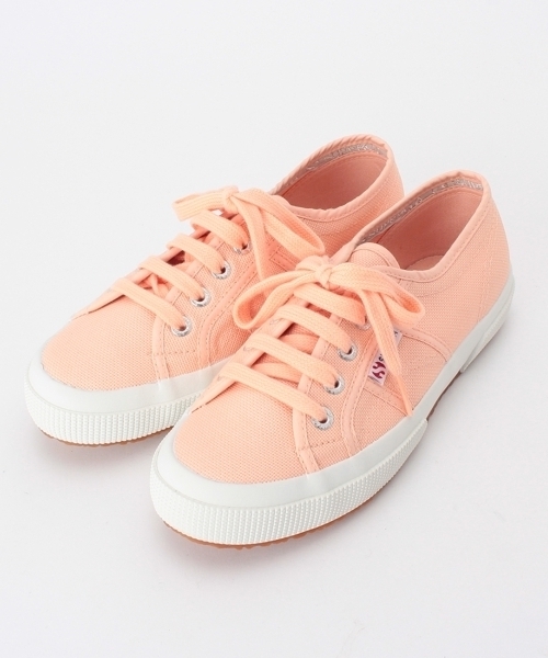 grove(グローブ)の「SUPERGA×groveキャンバススニーカー(スニーカー・レディース・ピンク/ブルー/ホワイト・35/40/30)」の3枚目の写真