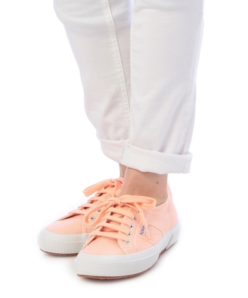 grove(グローブ)の「SUPERGA×groveキャンバススニーカー(スニーカー・レディース・ピンク/ブルー/ホワイト・35/40/30)」の8枚目の写真